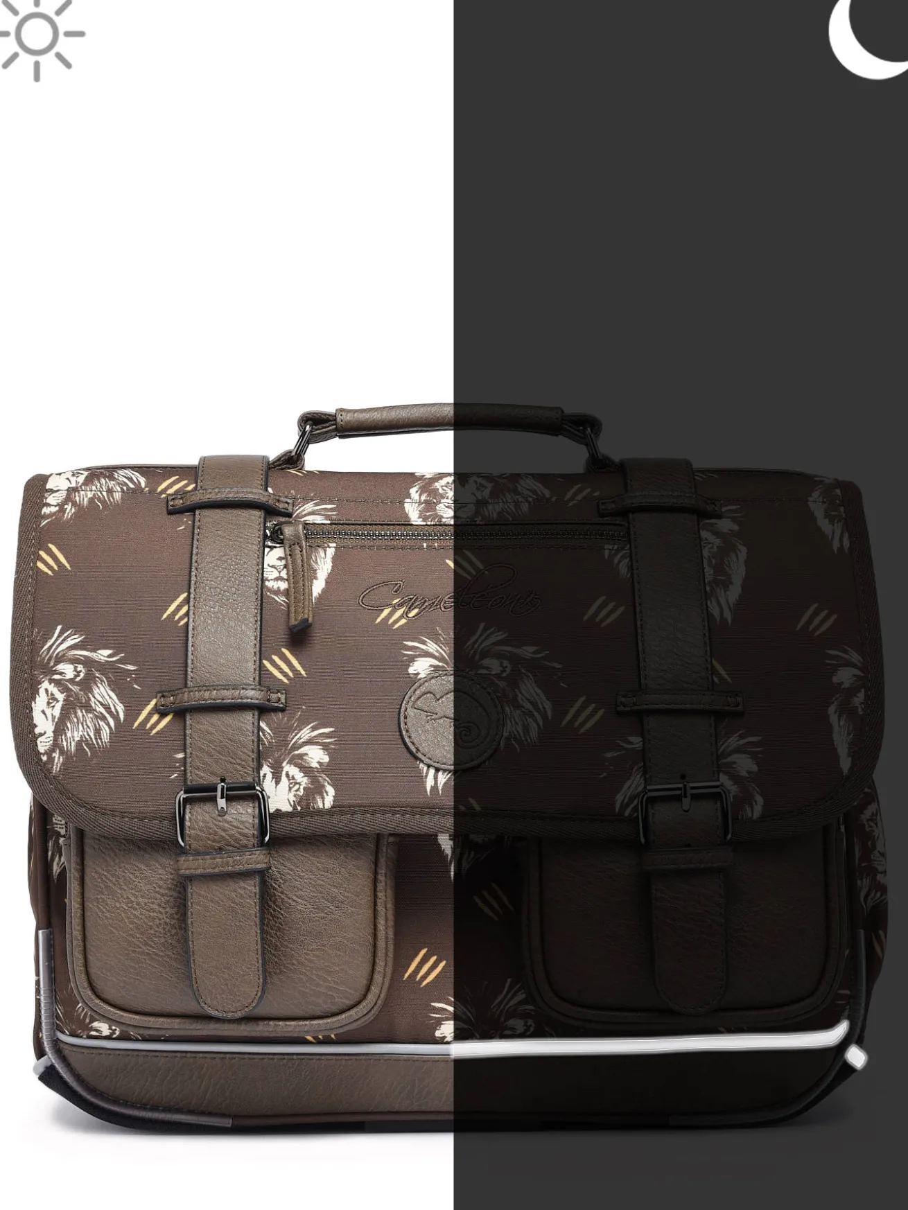 Cartable 2 compartiments CAMELEON