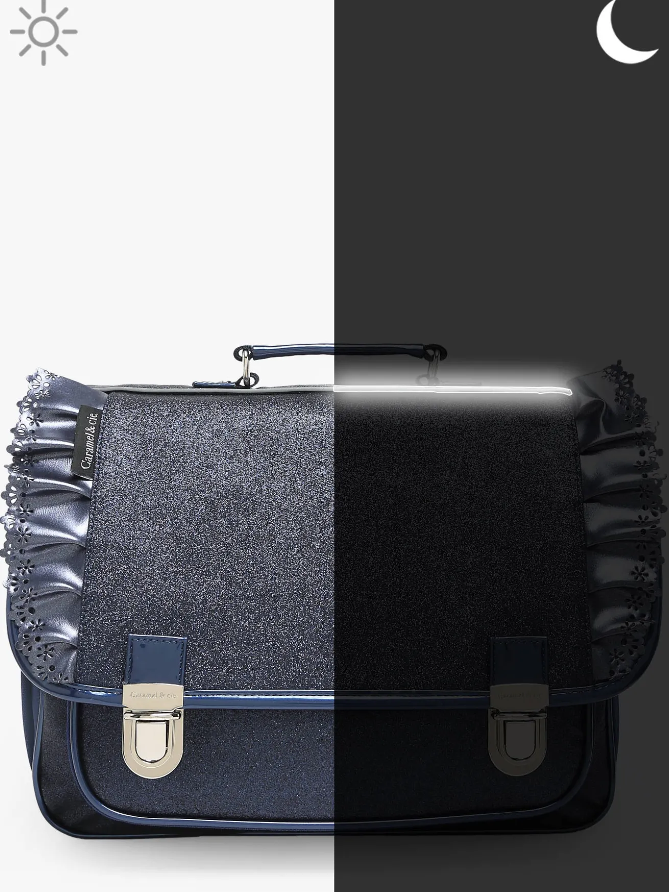 Cartable 2 compartiments CARAMEL ET CIE