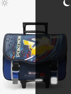Cartable à roulettes 2 compartiments POKEMON