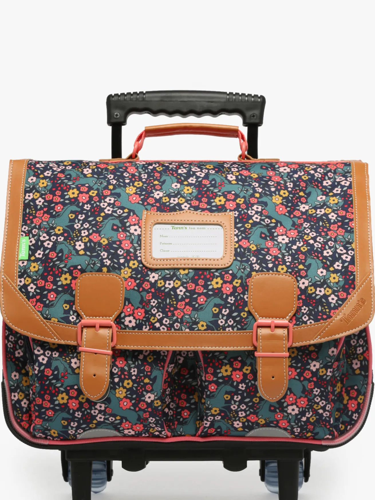 Cartable à roulettes 2 compartiments TANN'S