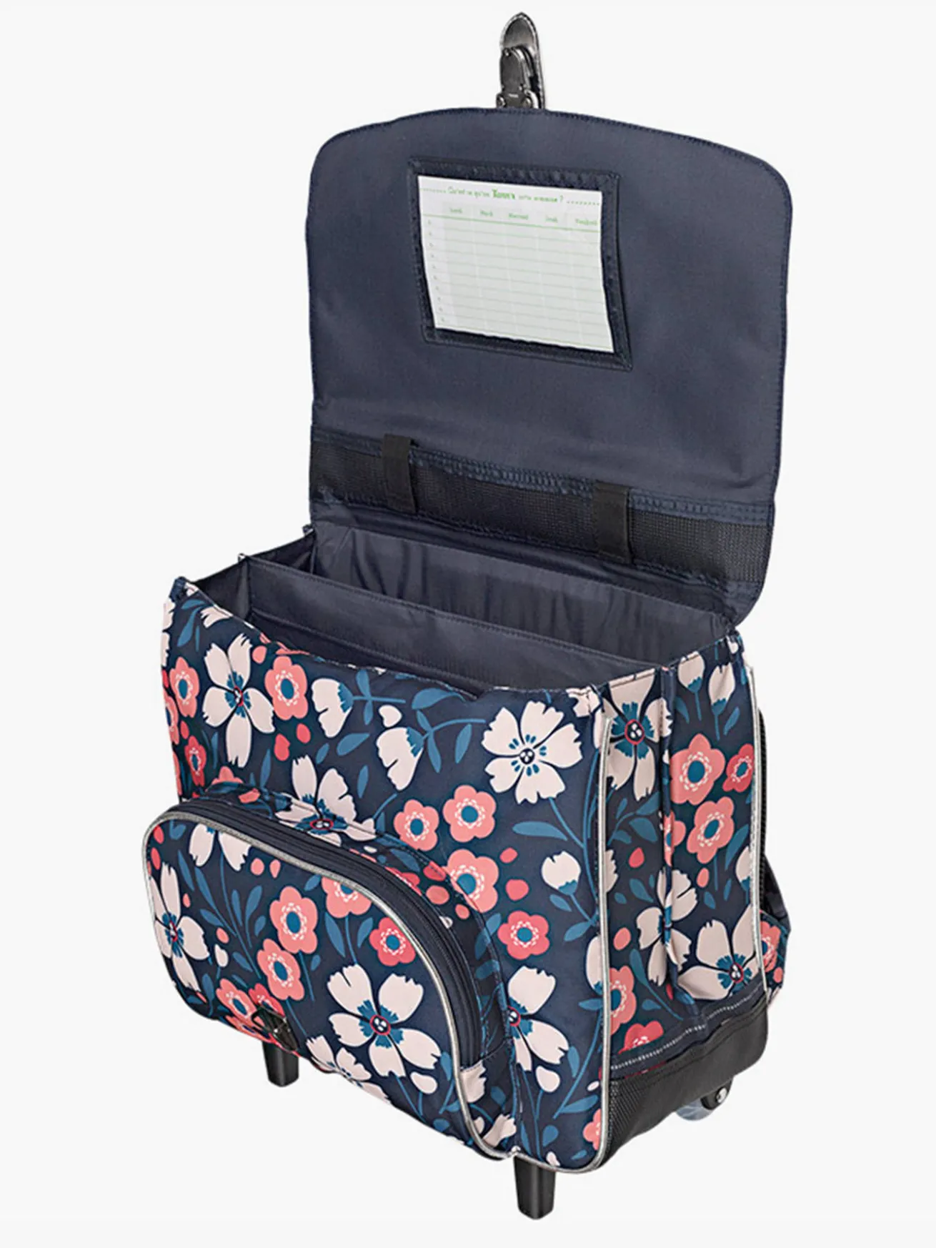 Cartable à roulettes 2 compartiments TANN'S