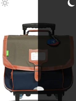 Cartable à roulettes 2 compartiments TANN'S