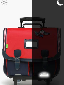 Cartable à roulettes 2 compartiments TANN'S