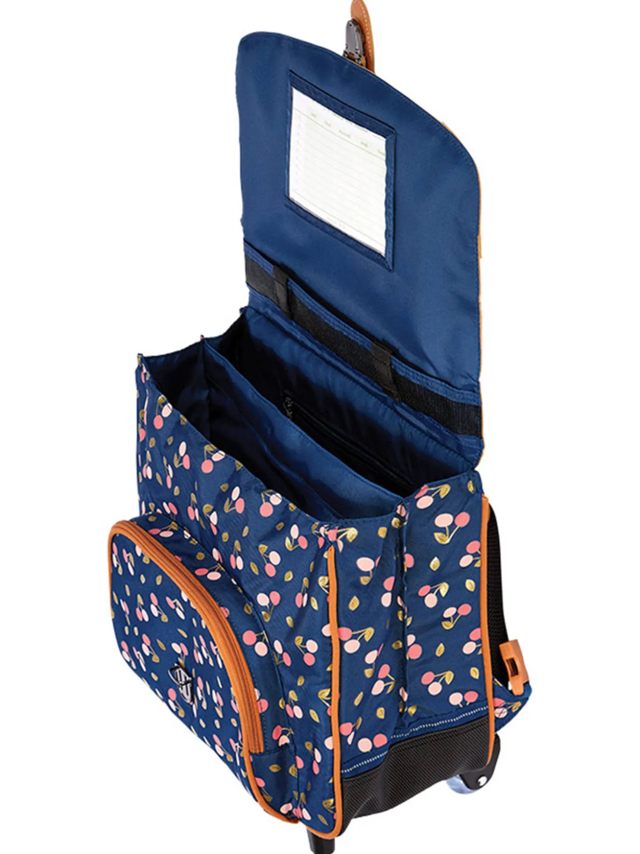 Cartable à roulettes 2 compartiments TANN'S