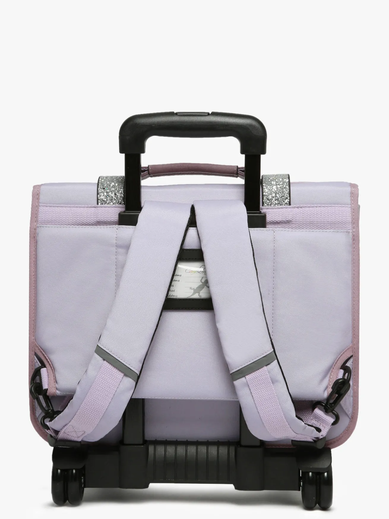 Cartable à roulettes enfant 2 compartiments CAMELEON