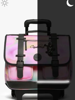 Cartable à roulettes enfant 2 compartiments CAMELEON