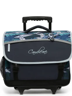 Cartable à roulettes enfant 3 compartiments CAMELEON
