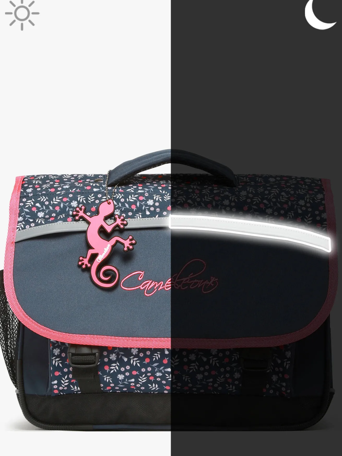 Cartable enfant 2 compartiments CAMELEON