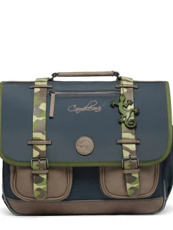 Cartable enfant 3 compartiments CAMELEON