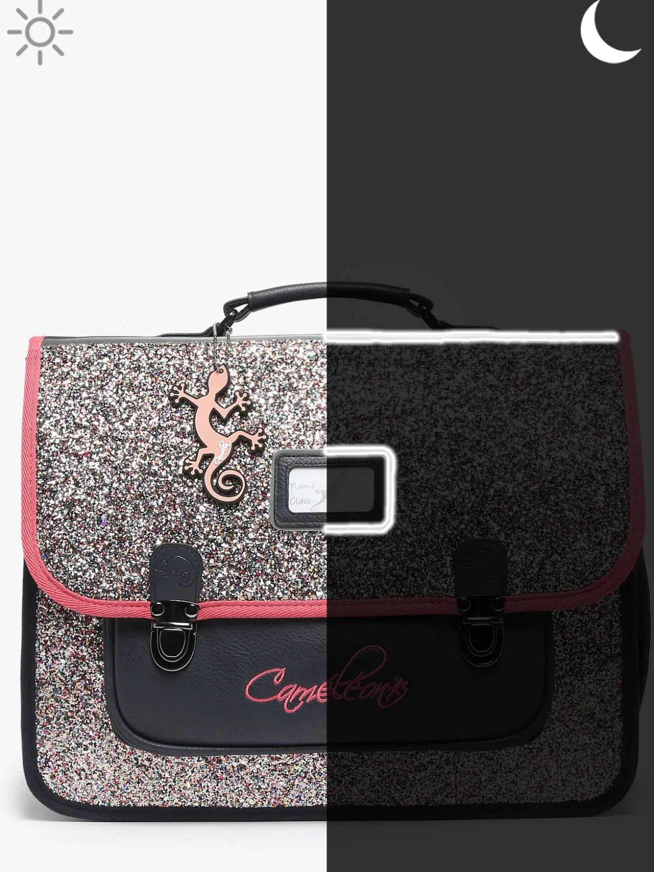 Cartable enfant 2 compartiments CAMELEON