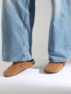 Chaussons en cuir ISOTONER