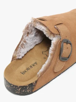 Chaussons en cuir ISOTONER