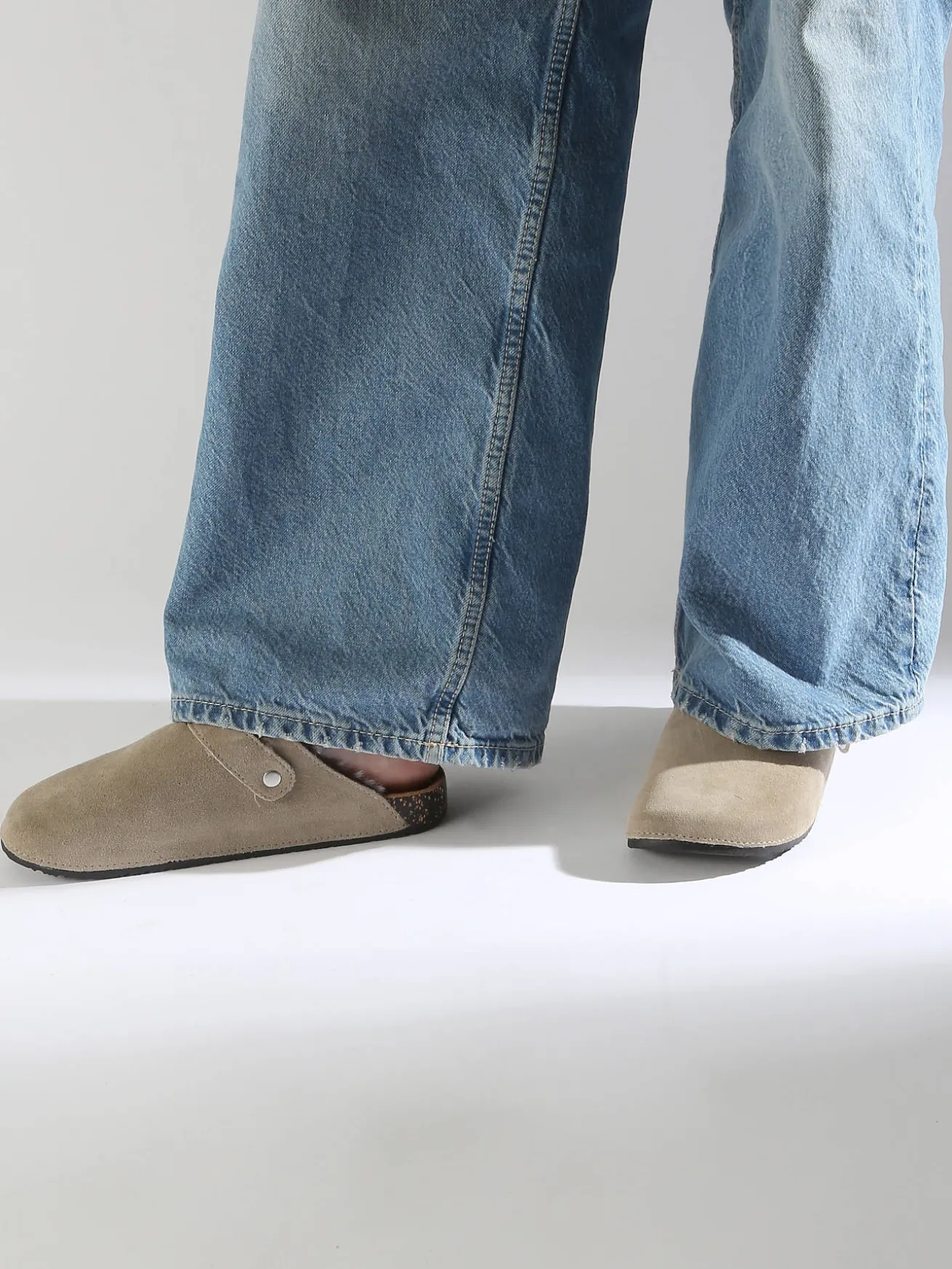 Chaussons en cuir ISOTONER