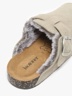 Chaussons en cuir ISOTONER