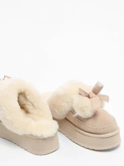 Chaussons en cuir NATHAN BAUME