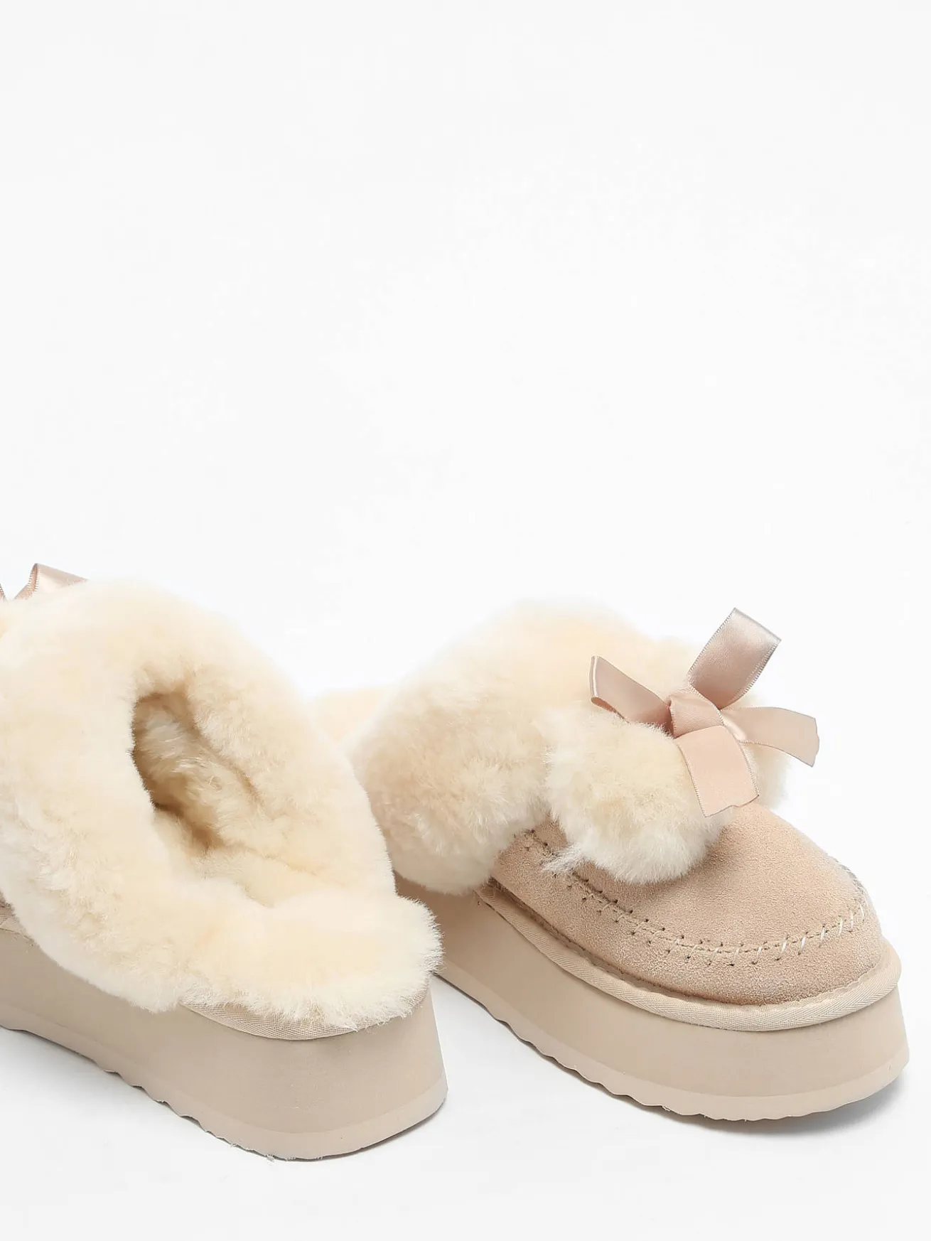 Chaussons en cuir NATHAN BAUME