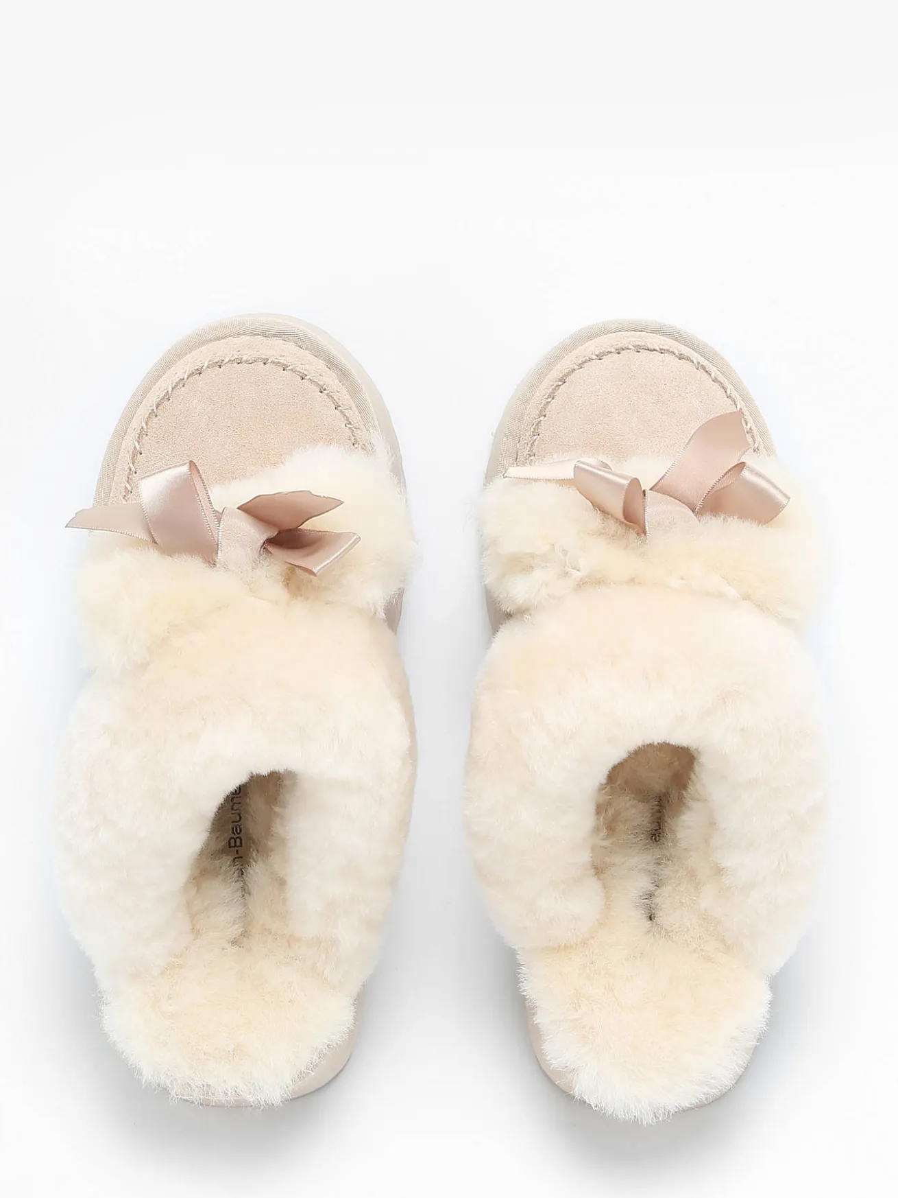 Chaussons en cuir NATHAN BAUME