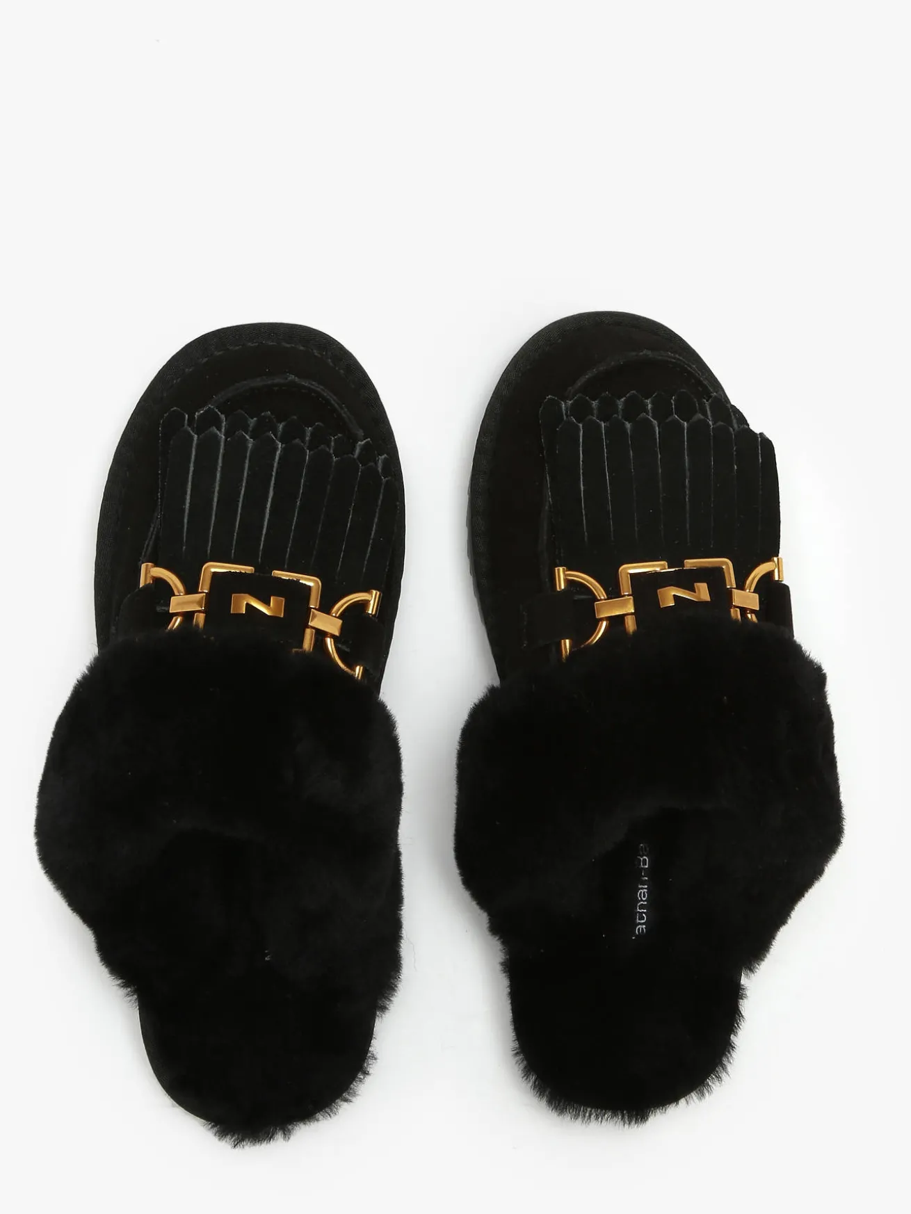 Chaussons en cuir NATHAN BAUME