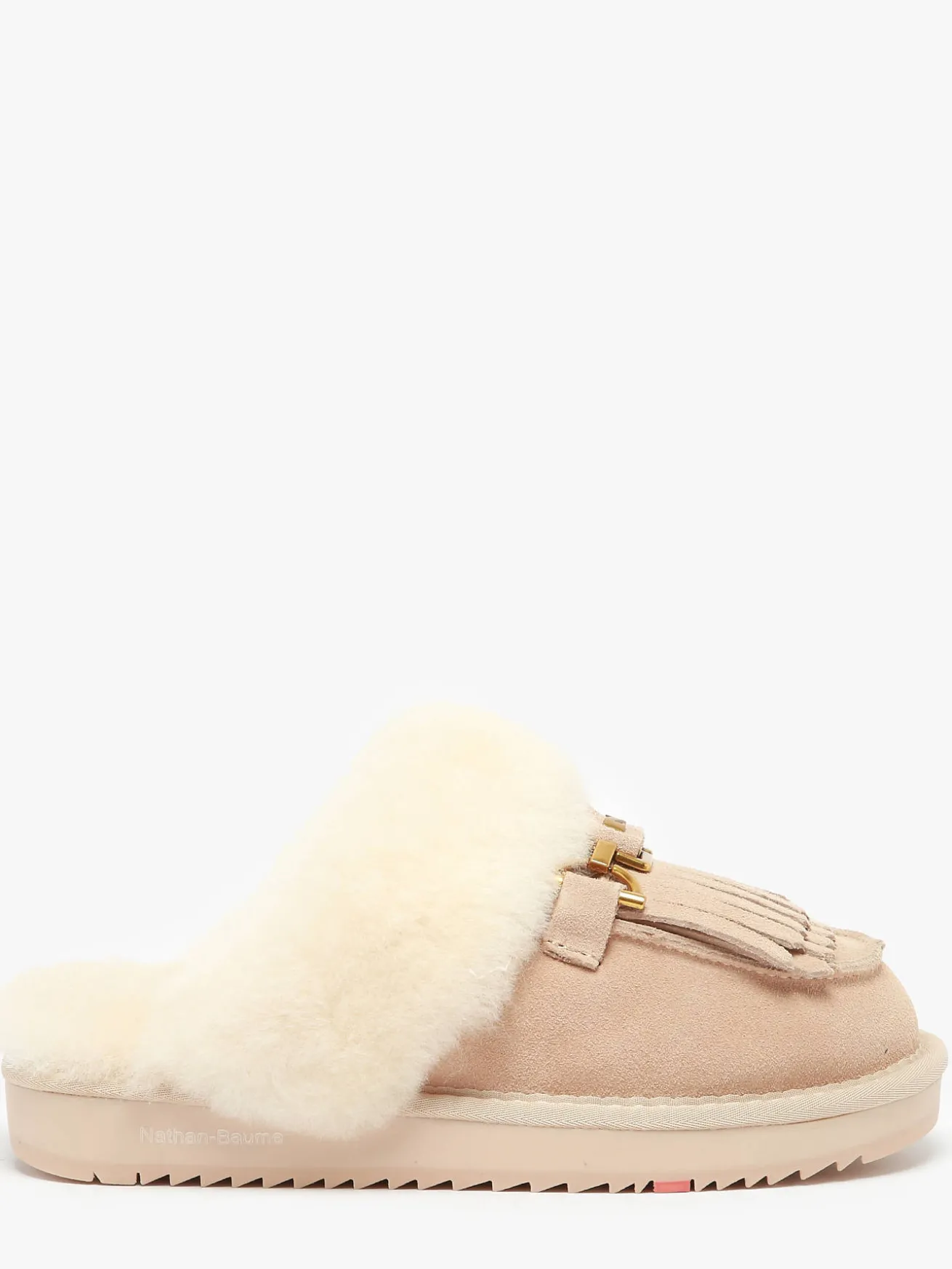 Chaussons en cuir NATHAN BAUME