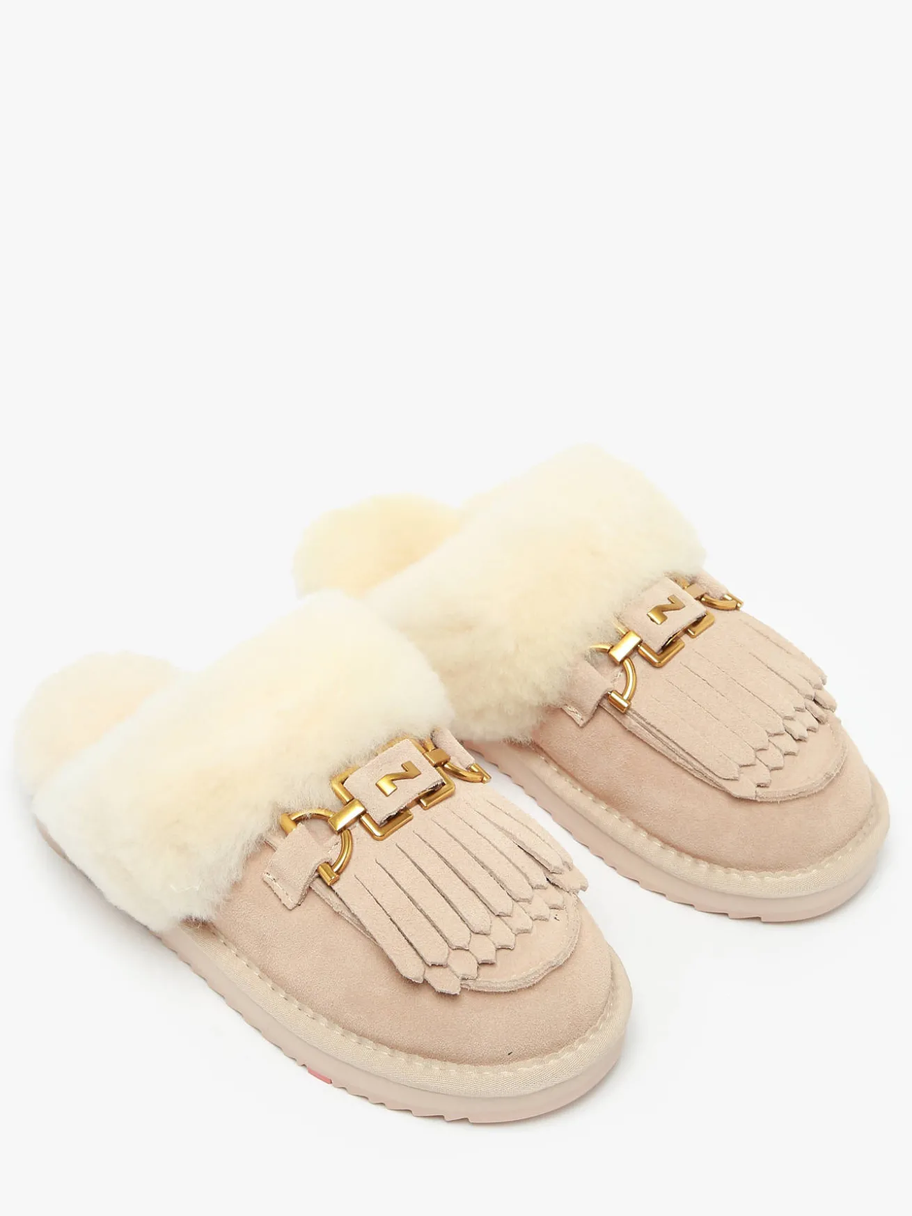 Chaussons en cuir NATHAN BAUME