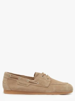Chaussures bateau en cuir TAMARIS