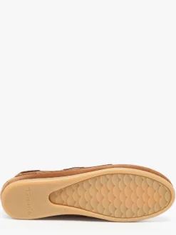 Chaussures bateau en cuir TAMARIS