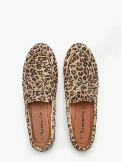 Chaussures bateau en cuir TAMARIS