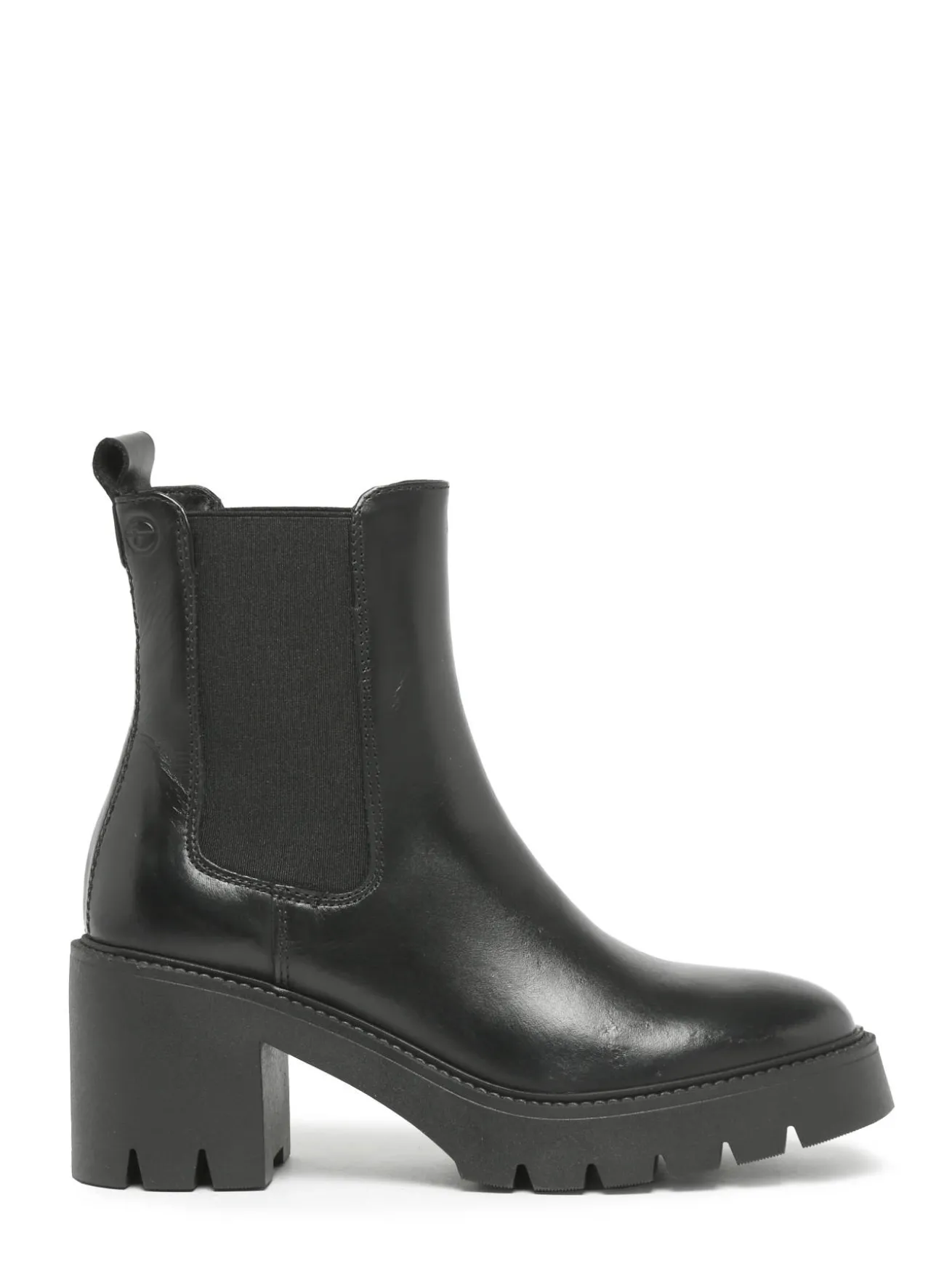 Chelsea boots à talon en cuir TAMARIS