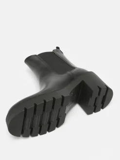 Chelsea boots à talon en cuir TAMARIS