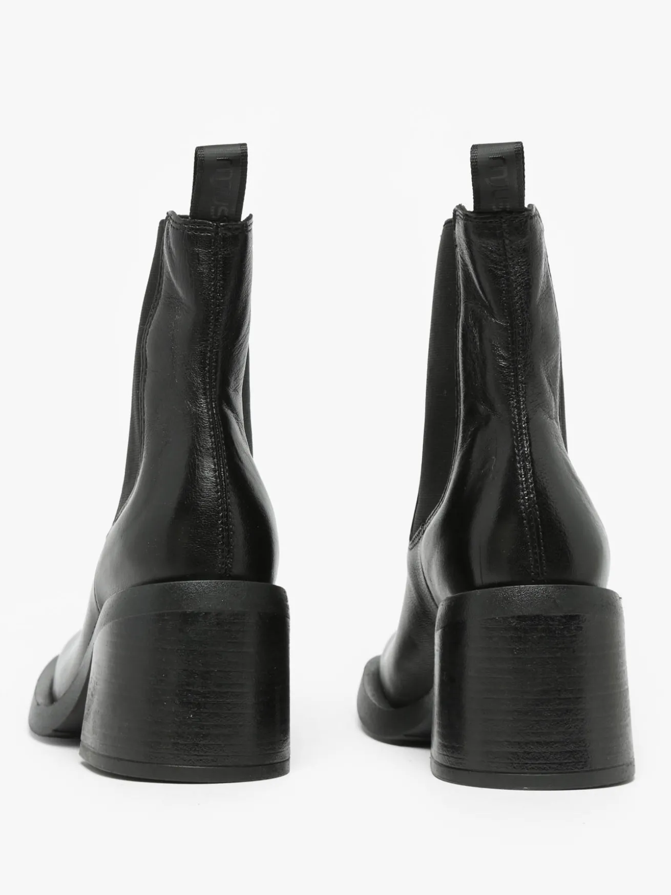Chelsea boots à talon en cuir MJUS