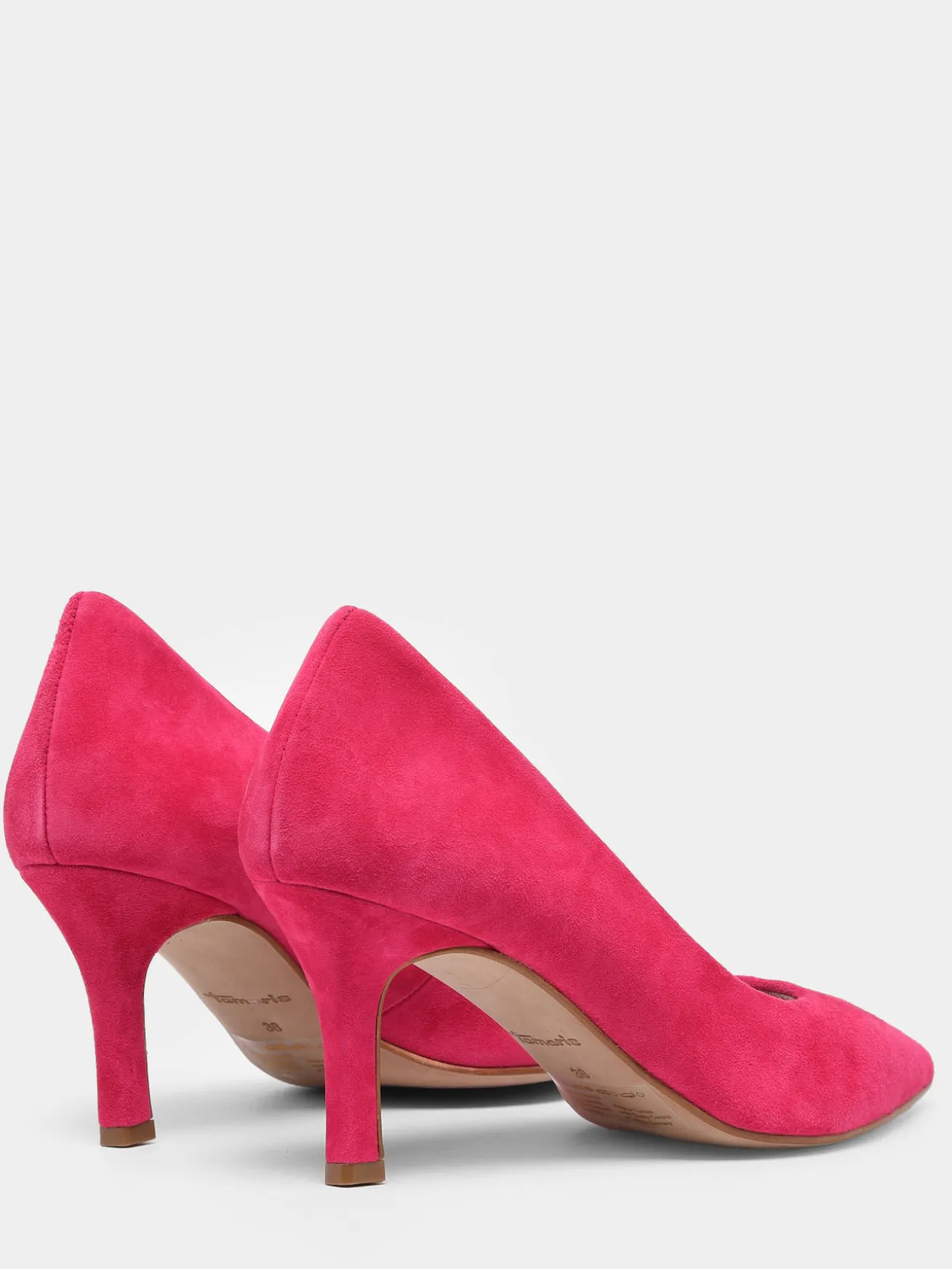 Escarpins talon aiguille en cuir en cuir TAMARIS