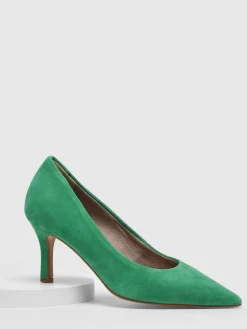 Escarpins talon aiguille en cuir en cuir TAMARIS