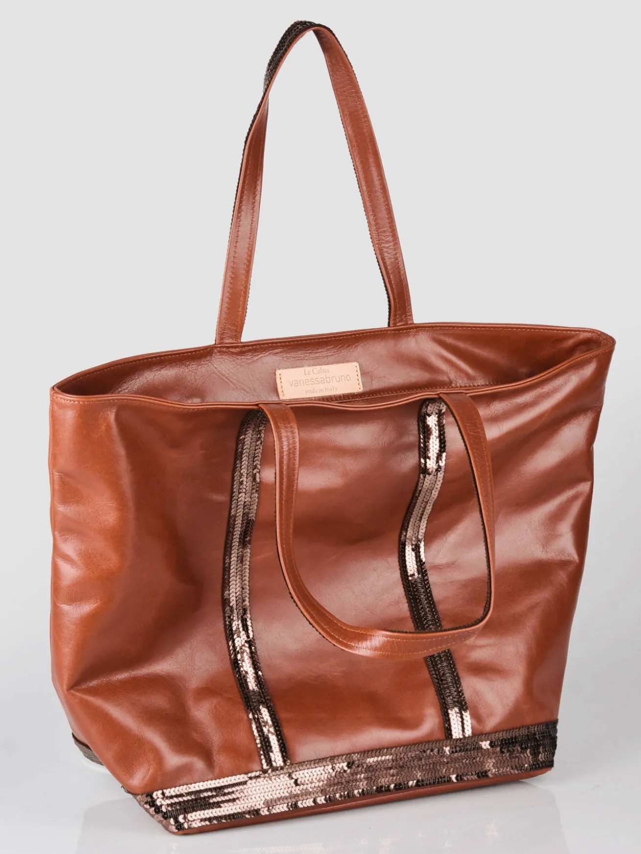 Grand Cabas Cuir zippé VANESSA BRUNO