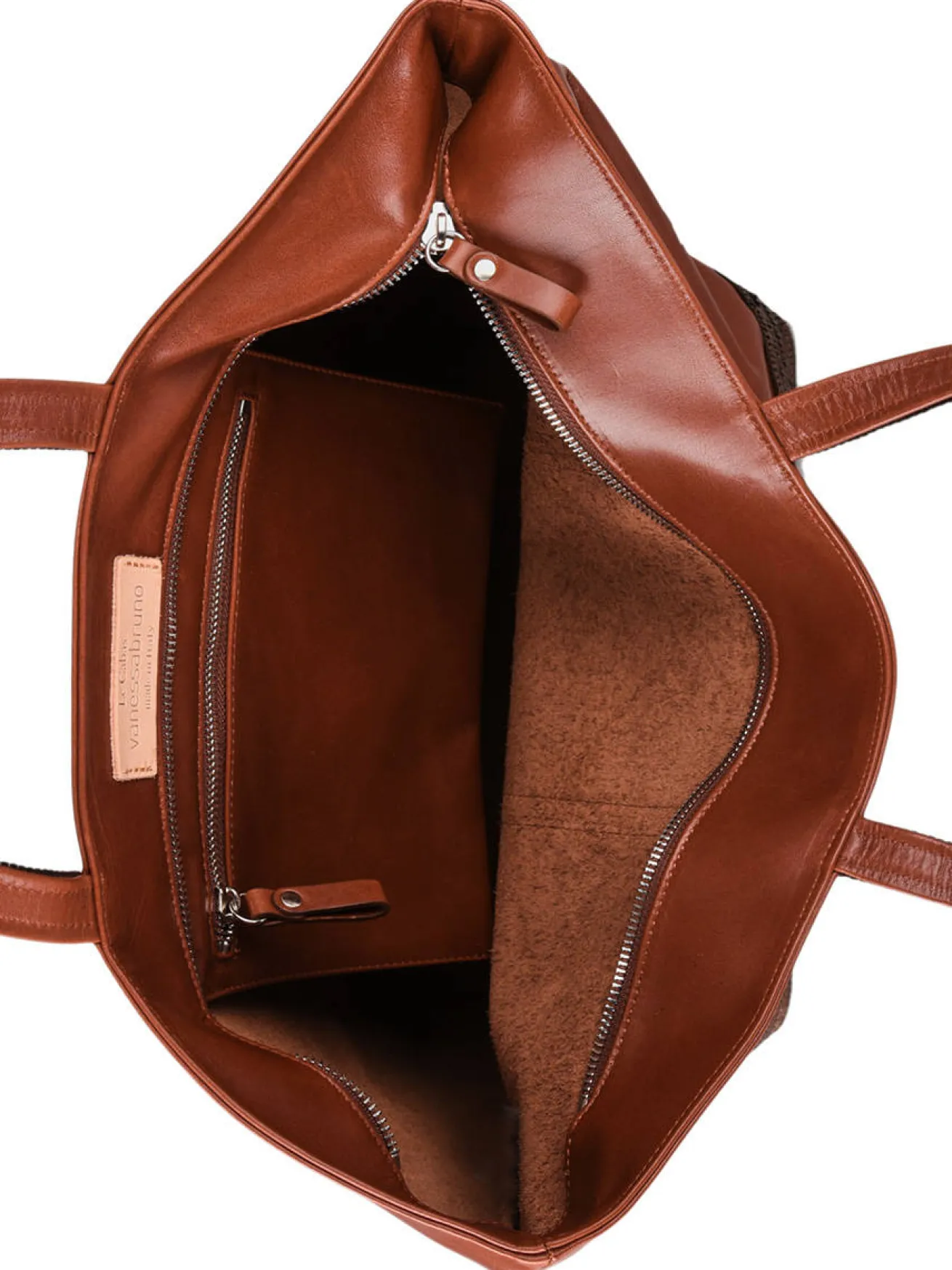 Grand Cabas Cuir zippé VANESSA BRUNO