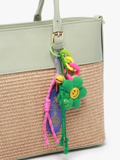 Grigri de sac Green Flower FIFILLE CLUB