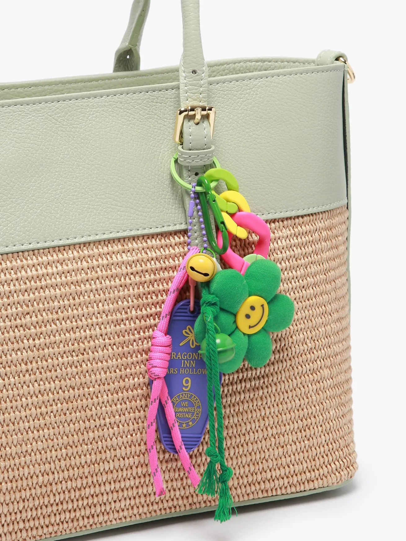Grigri de sac Green Flower FIFILLE CLUB