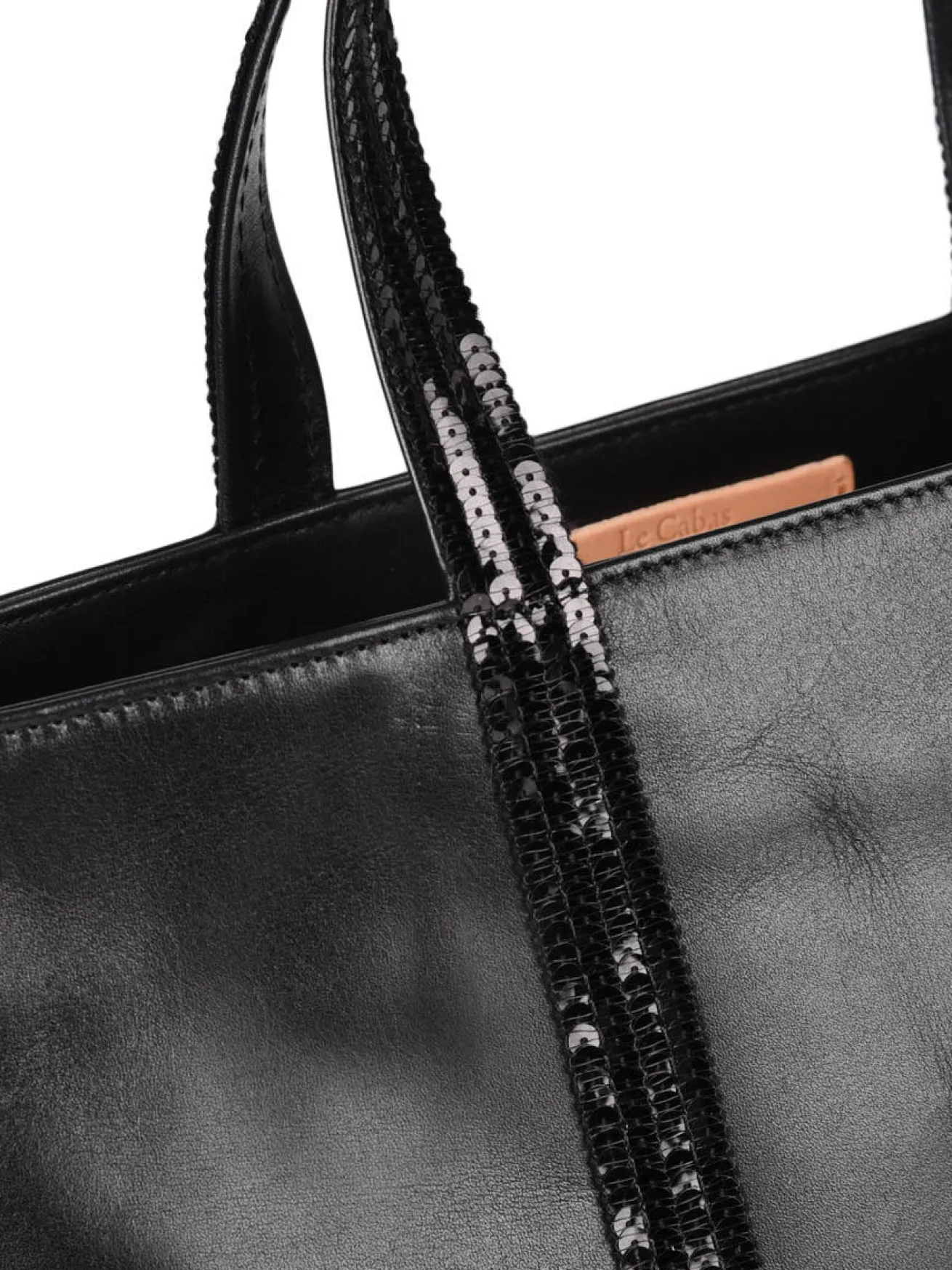 Le Cabas Moyen cuir paillettes VANESSA BRUNO