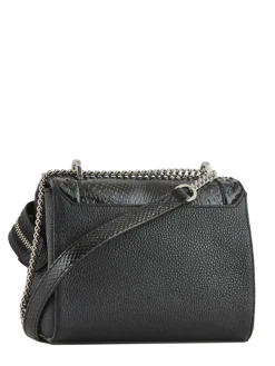 Mini sac bandoulière S Ninon Python LANCEL
