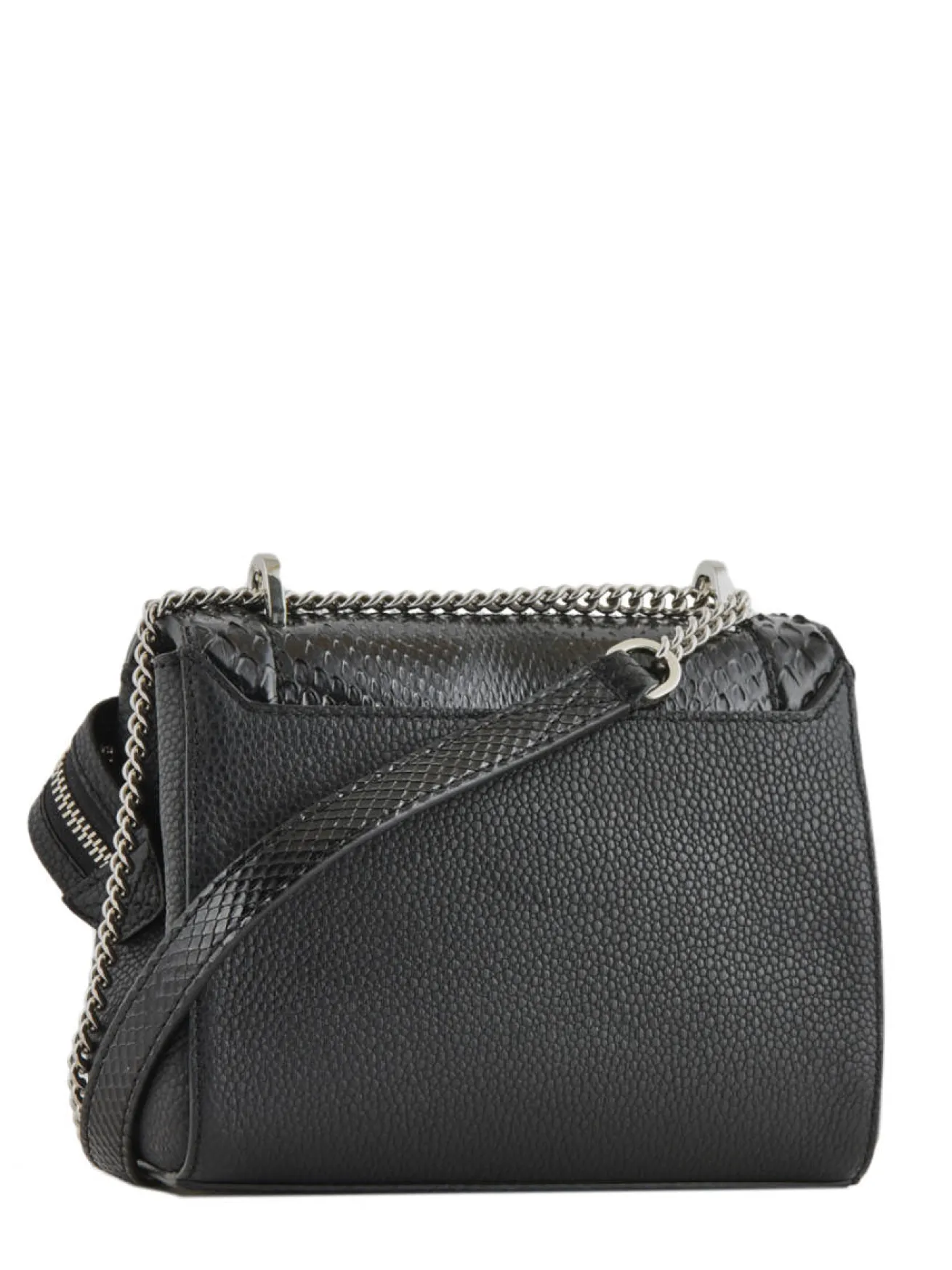 Mini sac bandoulière S Ninon Python LANCEL