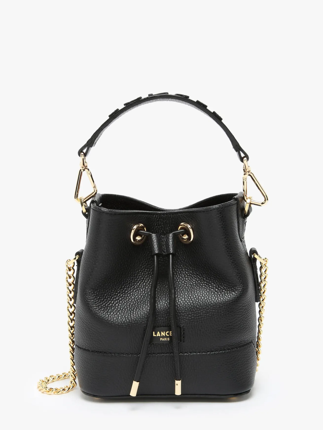 Mini sac seau Ninon cuir LANCEL