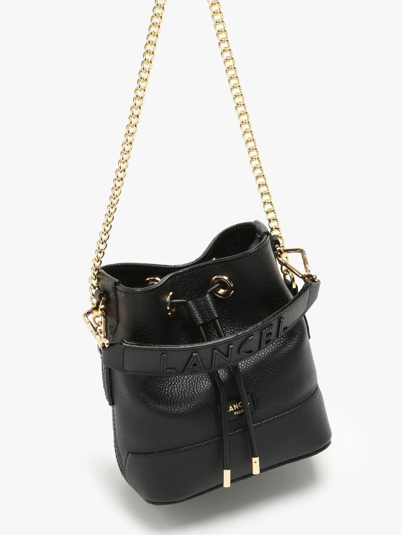 Mini sac seau Ninon cuir LANCEL