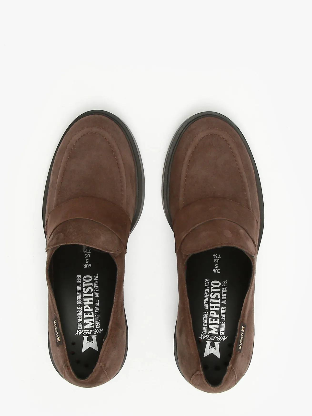 Mocassins à talon Pamelia en cuir MEPHISTO
