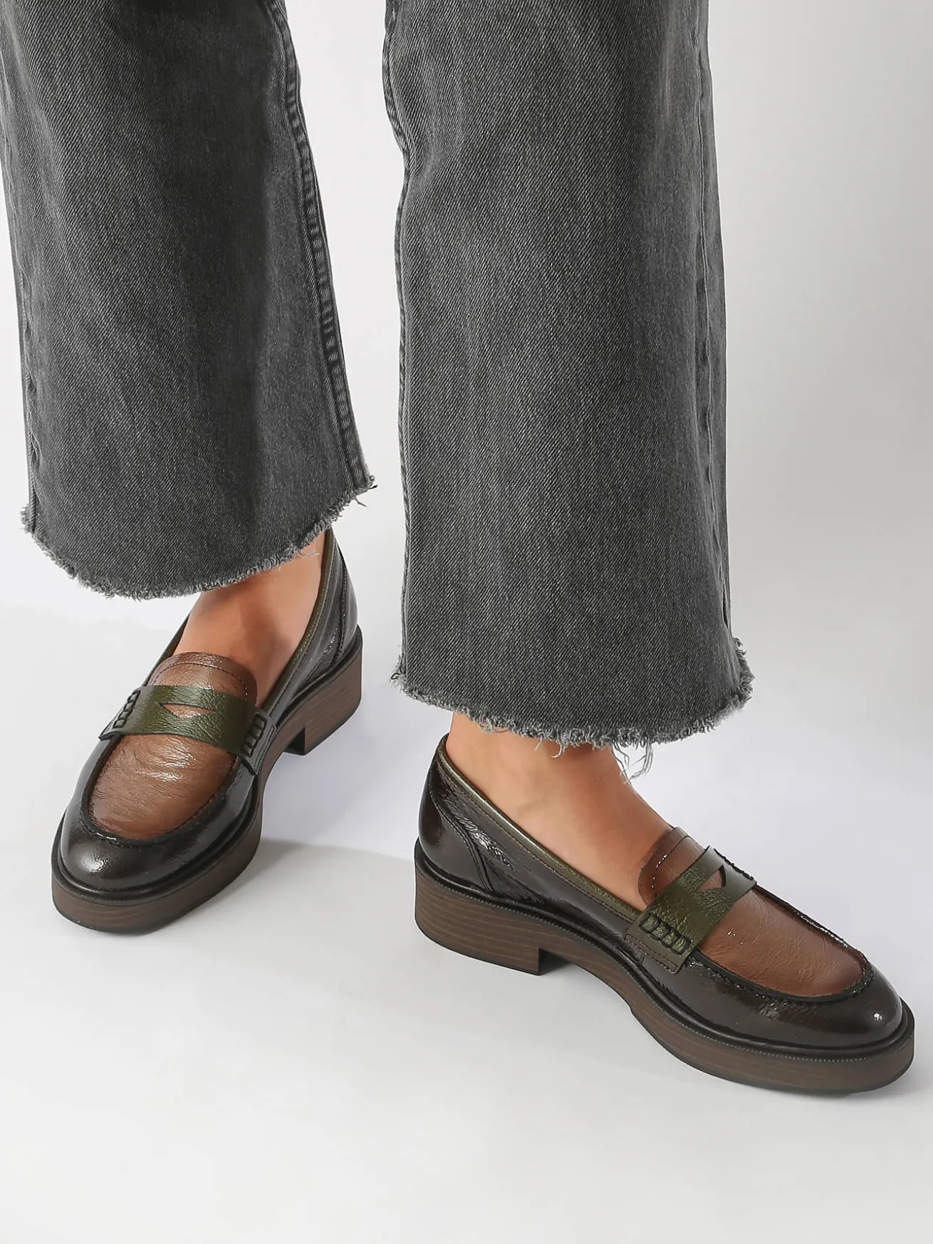 Mocassins Idaly en cuir DORKING