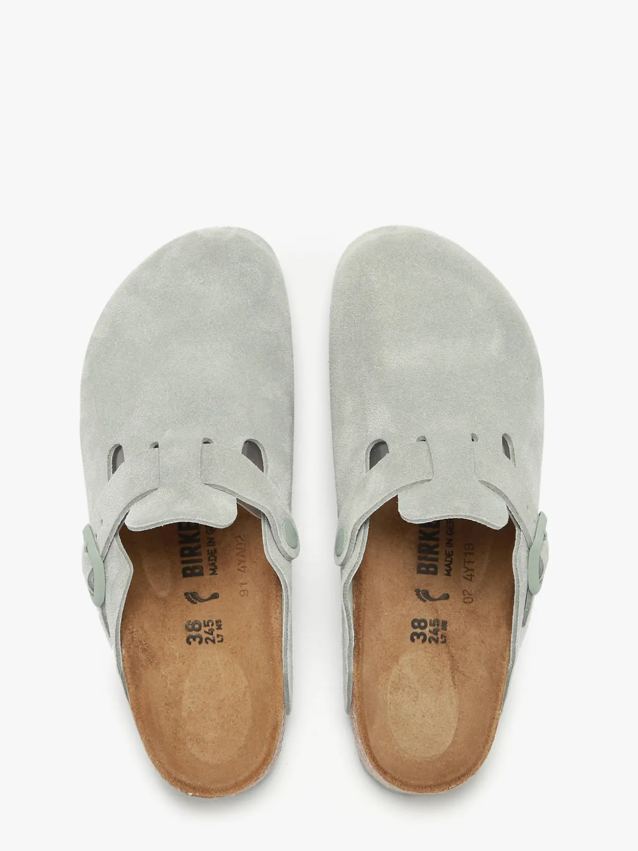 Mules Boston en cuir BIRKENSTOCK