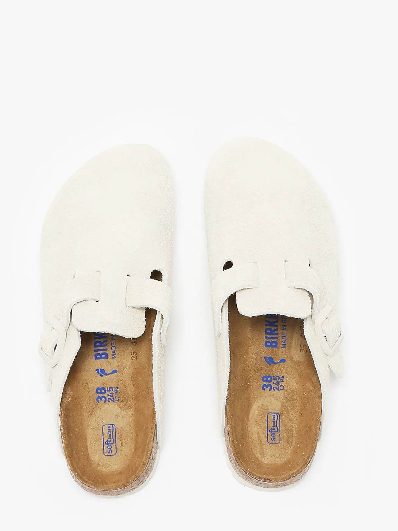 Mules Boston en cuir BIRKENSTOCK