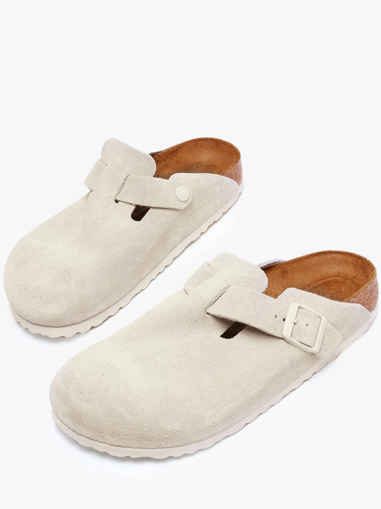 Mules Boston en cuir BIRKENSTOCK