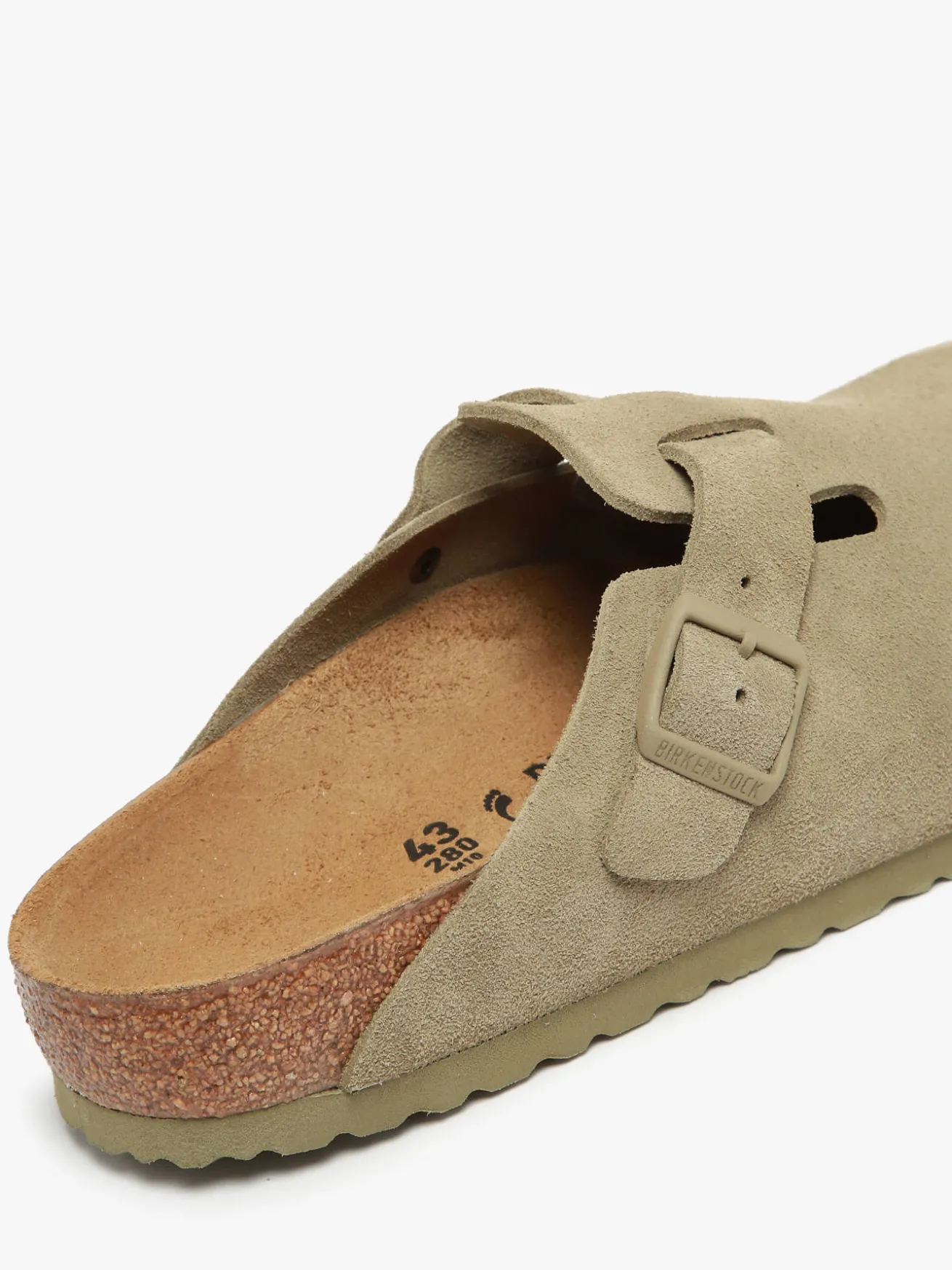 Mules Boston en cuir BIRKENSTOCK