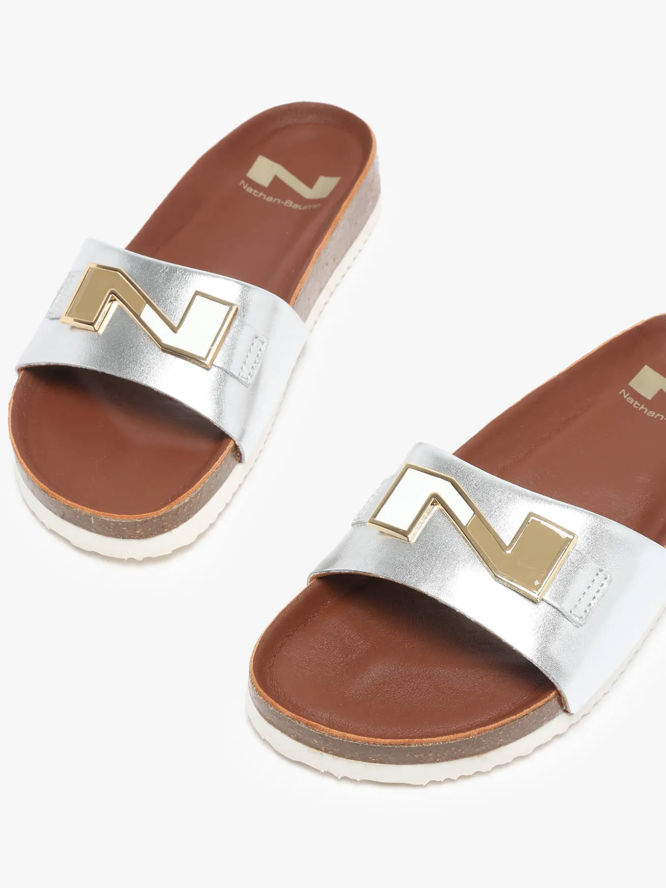 Mules en cuir NATHAN BAUME
