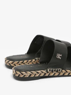 Mules en cuir TOMMY HILFIGER