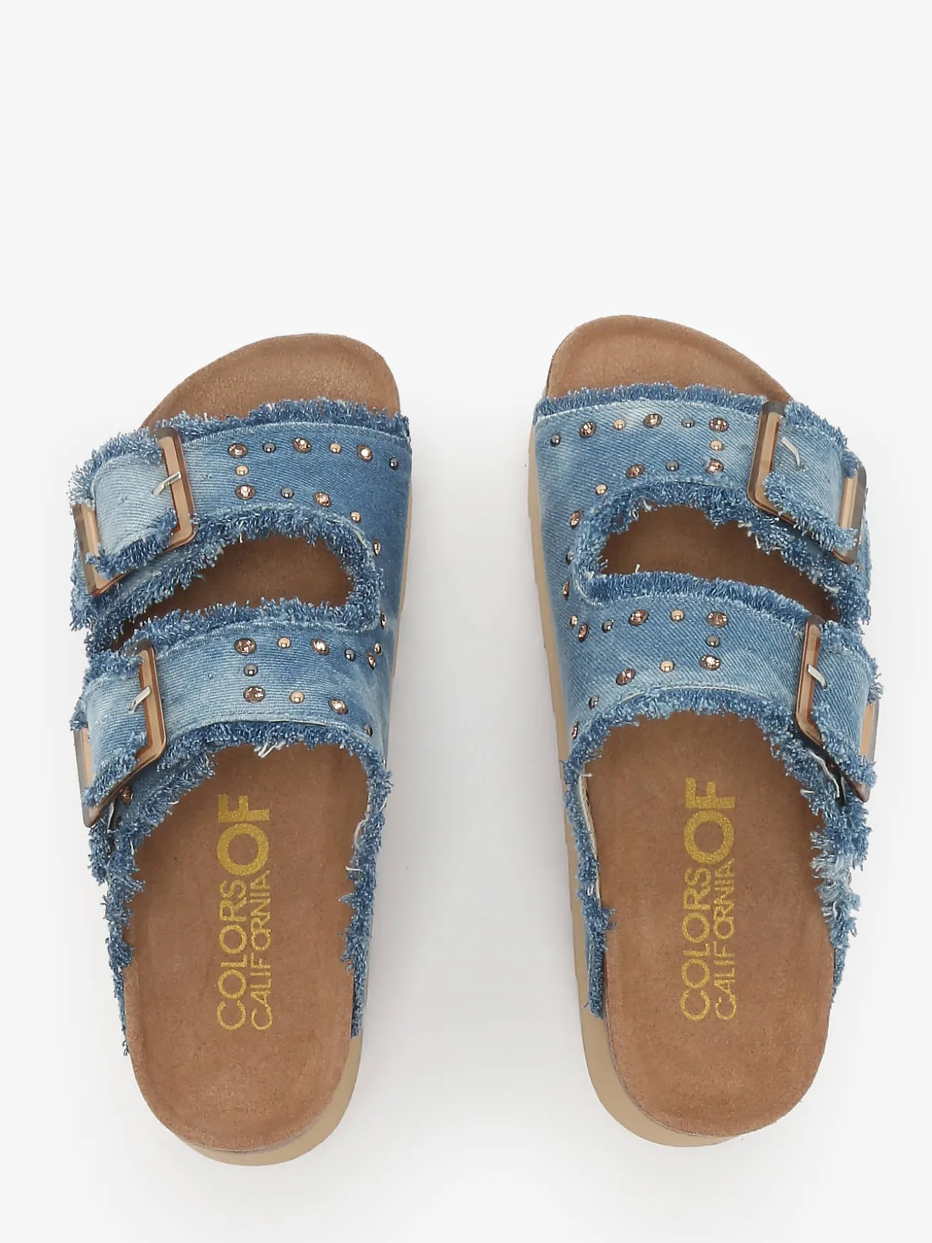 Mules Fusbett platform COLORS OF CALIFORNIA